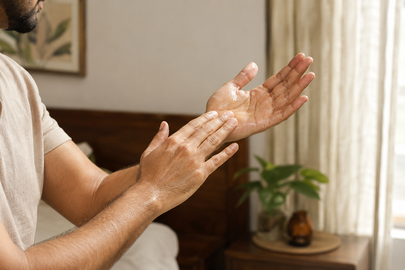 Calms & Comforts the Skin